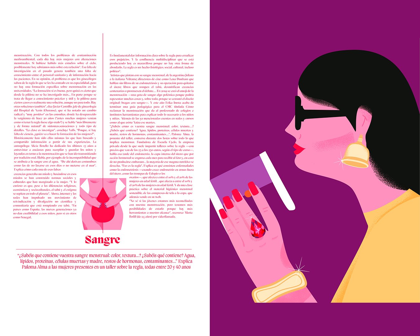 Proyecto Final de Máster ‘La nueva revolución menstrual’ de Elina Giglio.