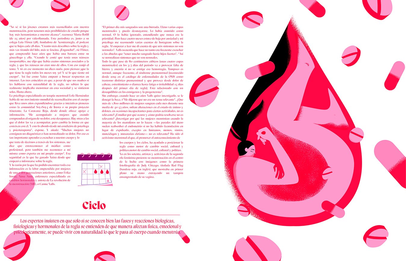 Proyecto Final de Máster ‘La nueva revolución menstrual’ de Elina Giglio.