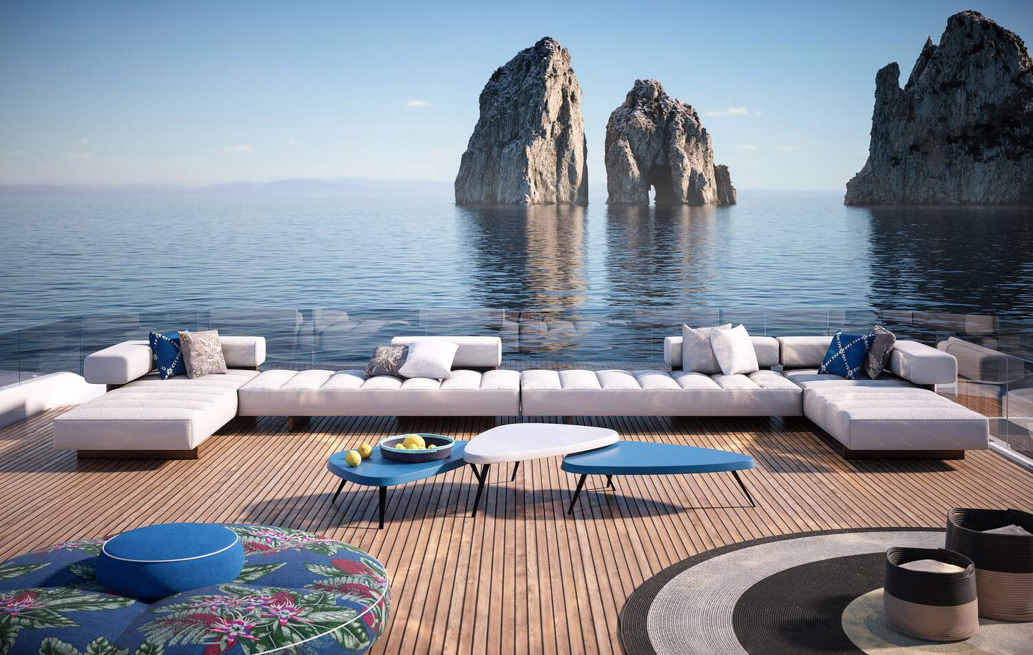Cassina Yachting Tales – 3D Interior design for Cassina Pro Collection by Baria Francesca Zanasi, instructor for the Online Master’s.